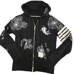 【関税&送料込】Thom Browne Sweatshirt With Embroidery Thom Browne | Shirts | Thom Browne Chrysanthemum Koi